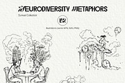 Neurodiversity Metaphors collection, a Healthcare Illustration by divanovskaya_nv (Thumbnail 6 of 18)