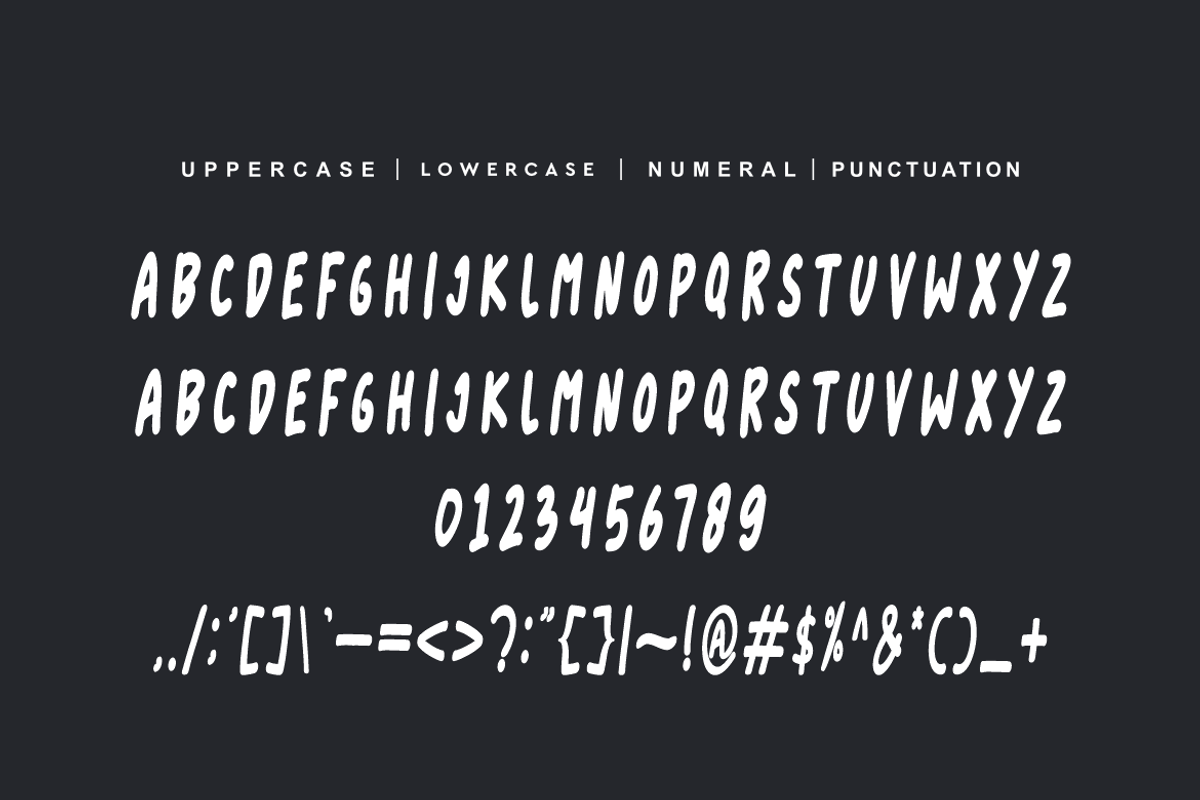 Smackato - Brush Font, a Handwritten Font by QR Design Studio (Photo 6 of 7)