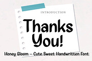 Honey Bloom, a Handwritten Font by Wow Magic (Thumbnail 3 of 3)
