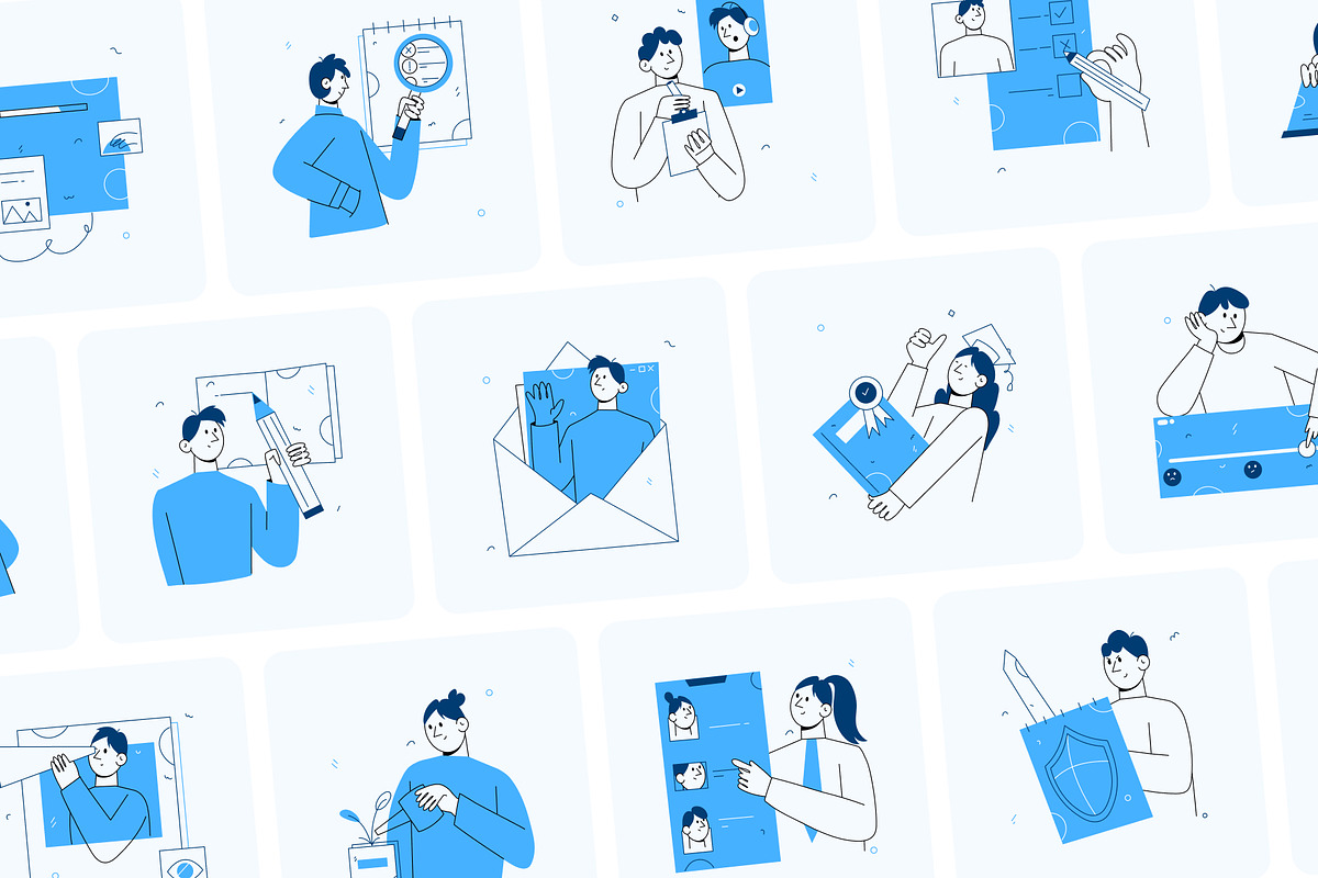200 Tech and Business Illustration, a Technology Illustration by Vectors Market (Photo 6 of 11)