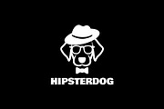 Hipster Dog - Mascot Logo, a Branding & Logo Template by ashenterprise (Thumbnail 2 of 2)