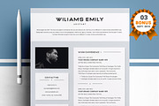 Resume/CV Bundle | 200+ for $29, a Resume Template by ResumeInventor (Thumbnail 74 of 207)