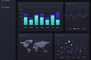 Sketch Web Dashboard UI, an UI Kit Template by Cosmic Motive (Thumbnail 3 of 6)