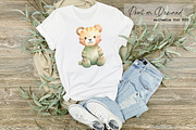 Watercolor Boho Animals, an Animal Illustration by Dazzling Art Boutique (Thumbnail 3 of 5)