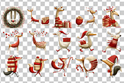 Christmas Woodland PNG Clipart, a Seasonal Illustration by Nicolle's Colorful Art (Thumbnail 3 of 5)