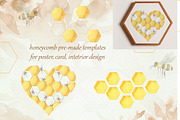 Honey watercolor collection, a Food Illustration by Pegion art shop (Thumbnail 6 of 13)