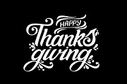 Happy Thanksgiving Logotype, a Branding & Logo Template by Anna's Lettering (Thumbnail 4 of 4)