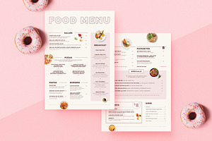 Food Menu Design