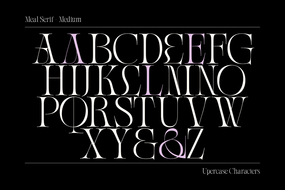 Meal - Serif Display Family, a Serif Font by Holyline Design (Photo 12 of 15)