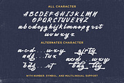 Garnite - Handwritten Script, a Script Font by Letterhend Studio (Thumbnail 7 of 9)