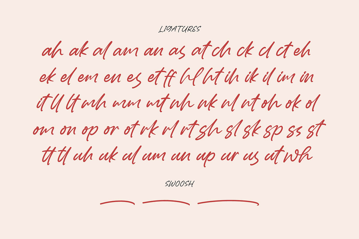 Quirky Rushy - Handwritten Font, a Handwritten Font by Graha Type (Photo 11 of 12)