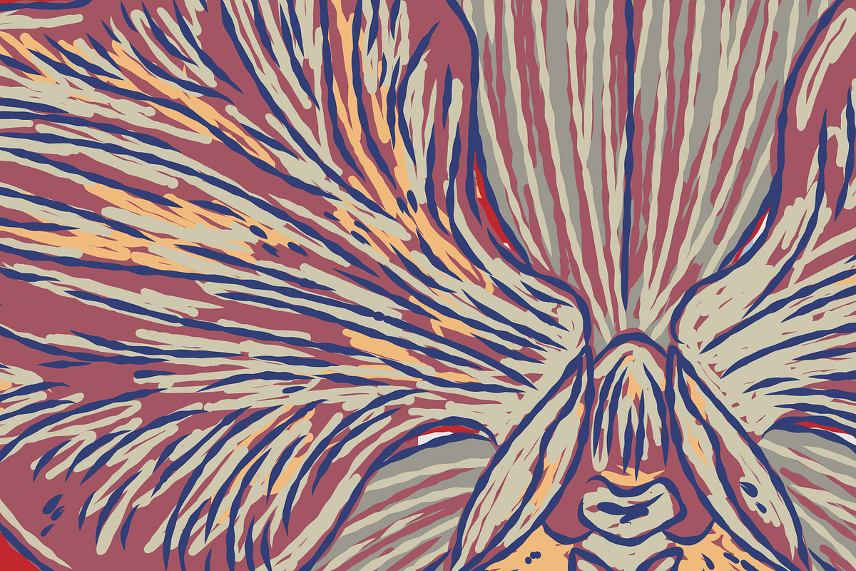 Orchid Floral Retro Botanical Flower, a Pattern Graphic by NayaChu (Photo 8 of 9)