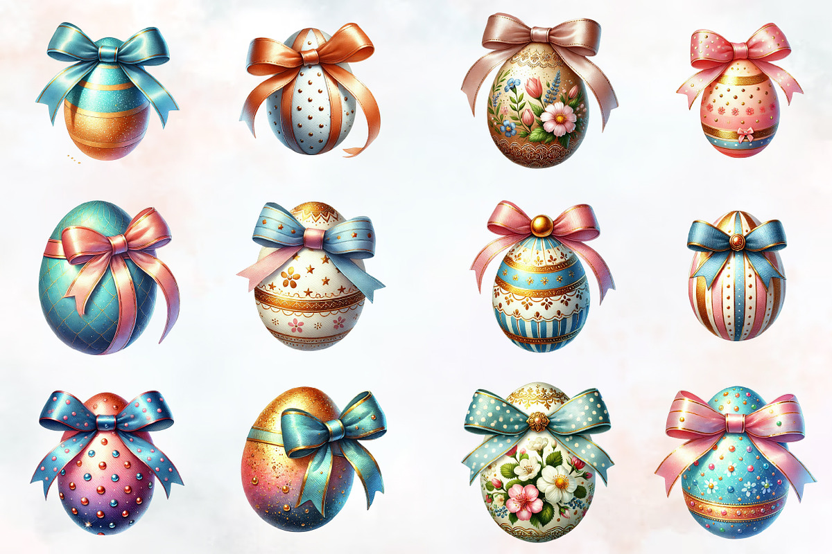 Easter egg sublimation clipart, an Illustration by RobertsArt (Photo 7 of 7)