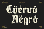 CS Bergamot Stamp, a Blackletter Font by Craft Supply Co. (Thumbnail 7 of 8)