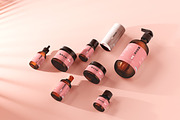250+ Cosmetic Branding Mockup Bundle, a Cups & Container Mockup by pmvch (Thumbnail 9 of 273)