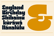 Gilroy - Retro Display Font, a Sans Serif Font by Luna Shop (Thumbnail 7 of 9)