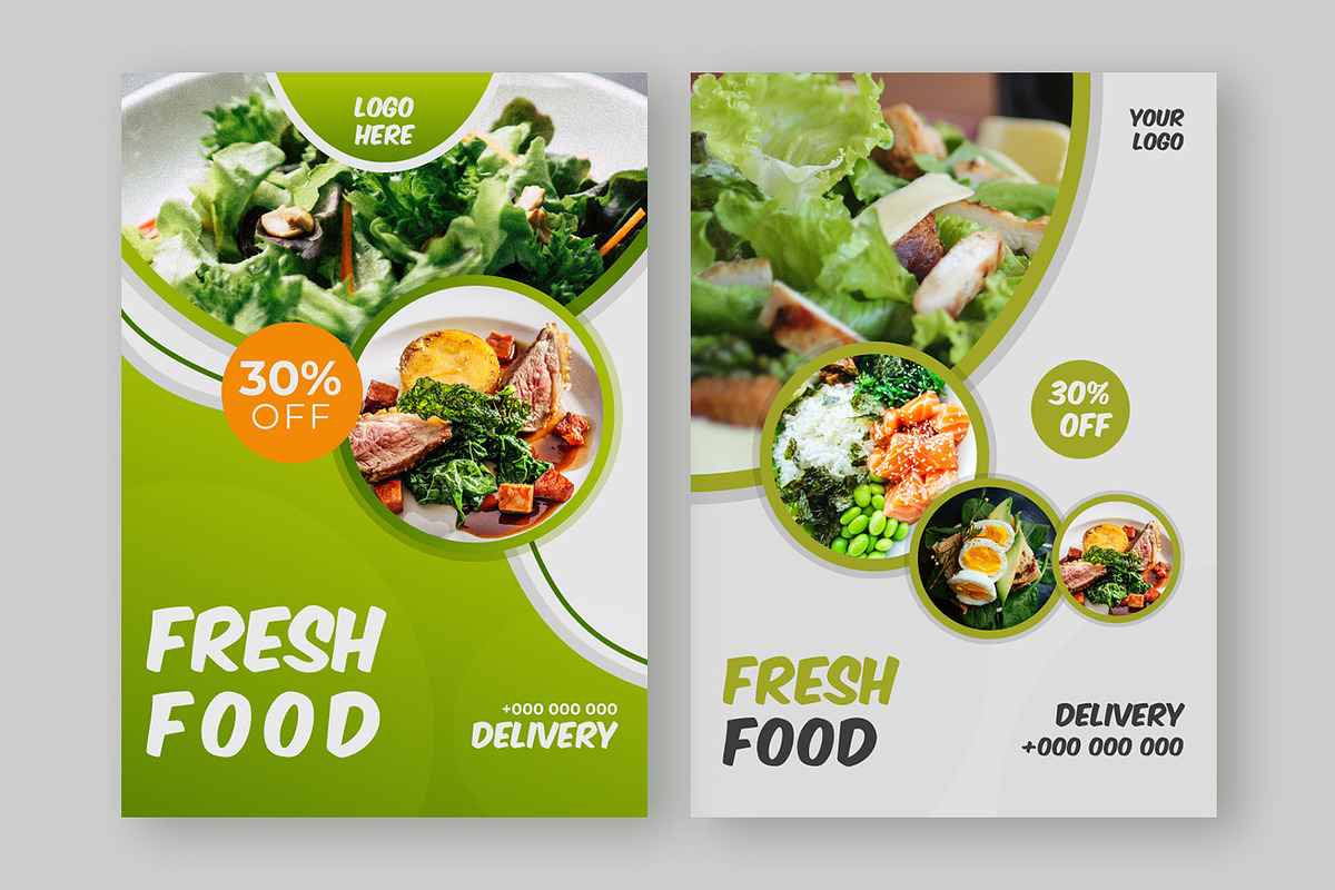 Food Flyer Templates 10 Design, a Flyer Template by thefutive (Photo 6 of 6)