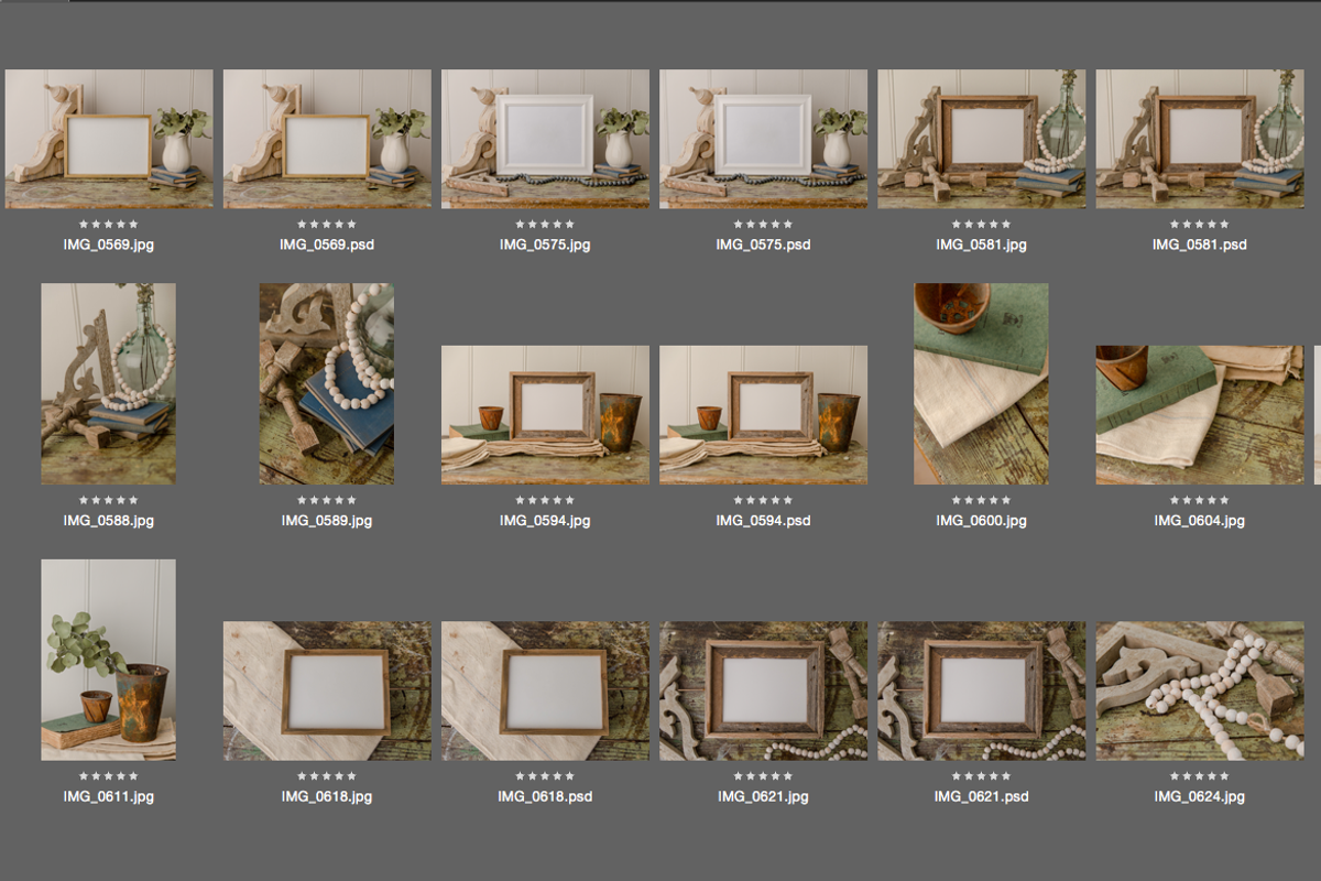 Chippy Farmhouse Elements Bundle, a Household Mockup by Susie Design Co (Photo 2 of 2)