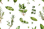 Set of 15 Seamless Vegetable Pattern, a Decorative Illustration by Miss Patterns (Thumbnail 16 of 16)