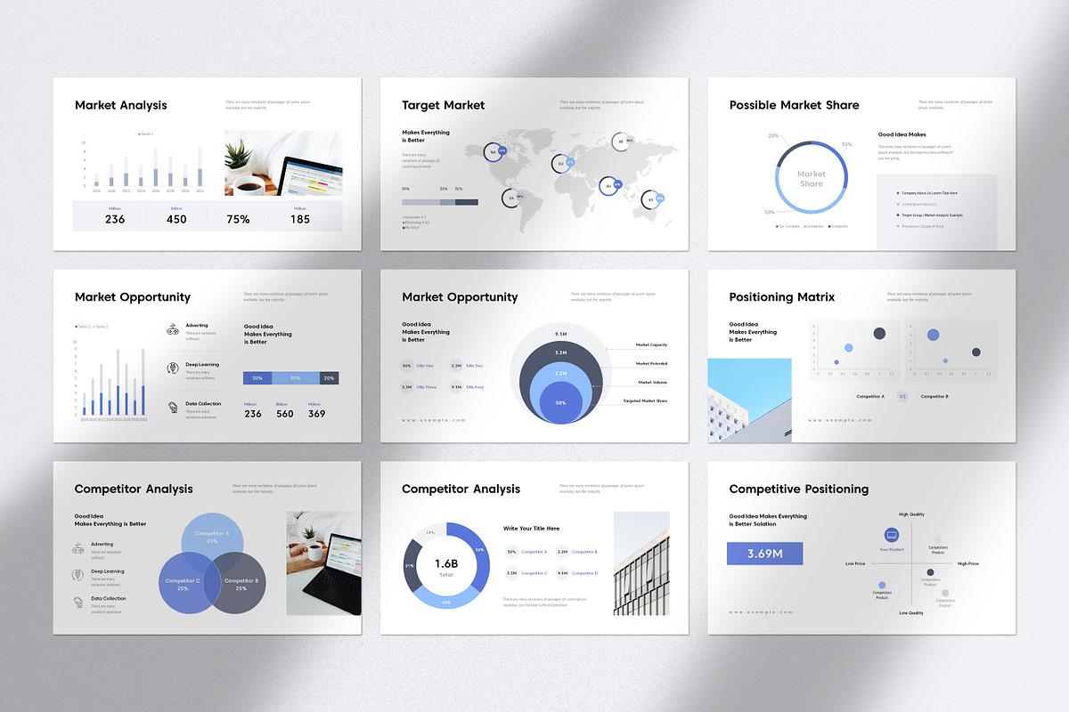 Business Pitch Deck PowerPoint, a Presentation Template by GoldenPixelStudio (Photo 13 of 25)