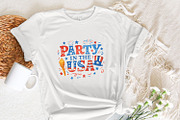 Retro 4th of July Sublimation, an Illustration by SharpMarketplace (Thumbnail 7 of 9)