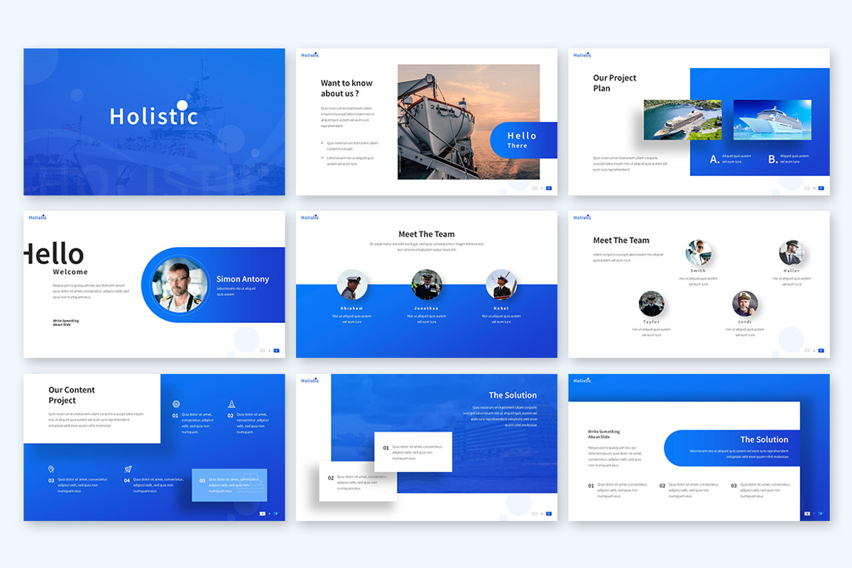 Holistic - Powerpoint Template, a Presentation Template by Jegtheme (Photo 4 of 4)