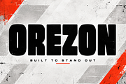 Orezon, a Slab Serif Font by Wow Magic (Thumbnail 1 of 4)