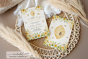Honey Bee Baby Shower Stationery Set, a Templates & Theme by VeliusCreativeStudio (Thumbnail 2 of 6)