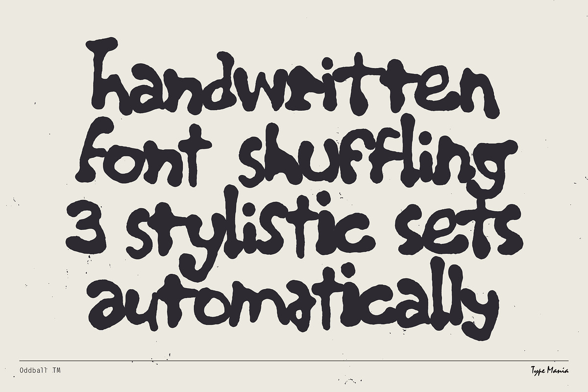 Oddball TM Font Free Download - May 2026