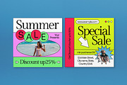 Colourful Summer Sale Banner, an UI Kit Template by graphicook (Thumbnail 5 of 6)