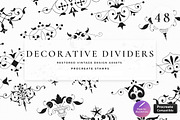 Procreate Dividers and Borders, a Brush Add-On by AW Studios (Thumbnail 1 of 5)