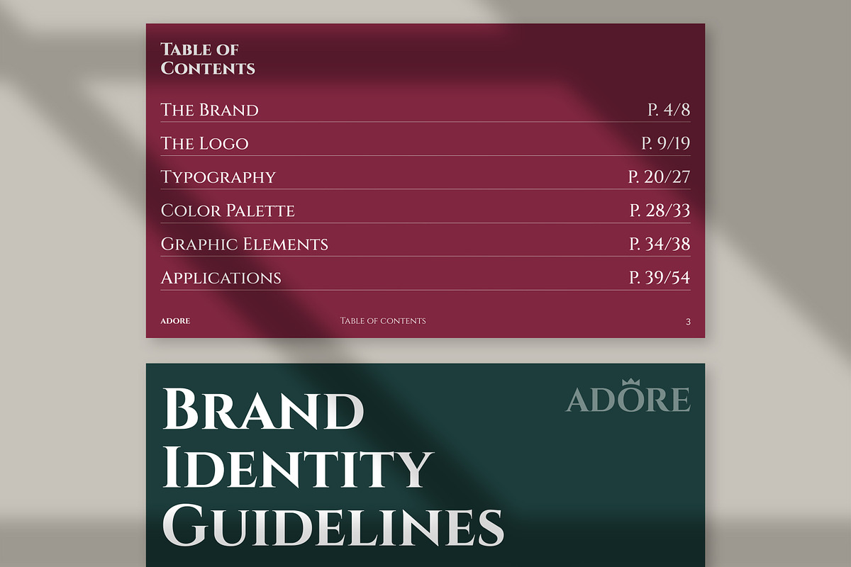 Brand Guidelines Template, a Presentation Template by Typefool's Shop (Photo 4 of 11)