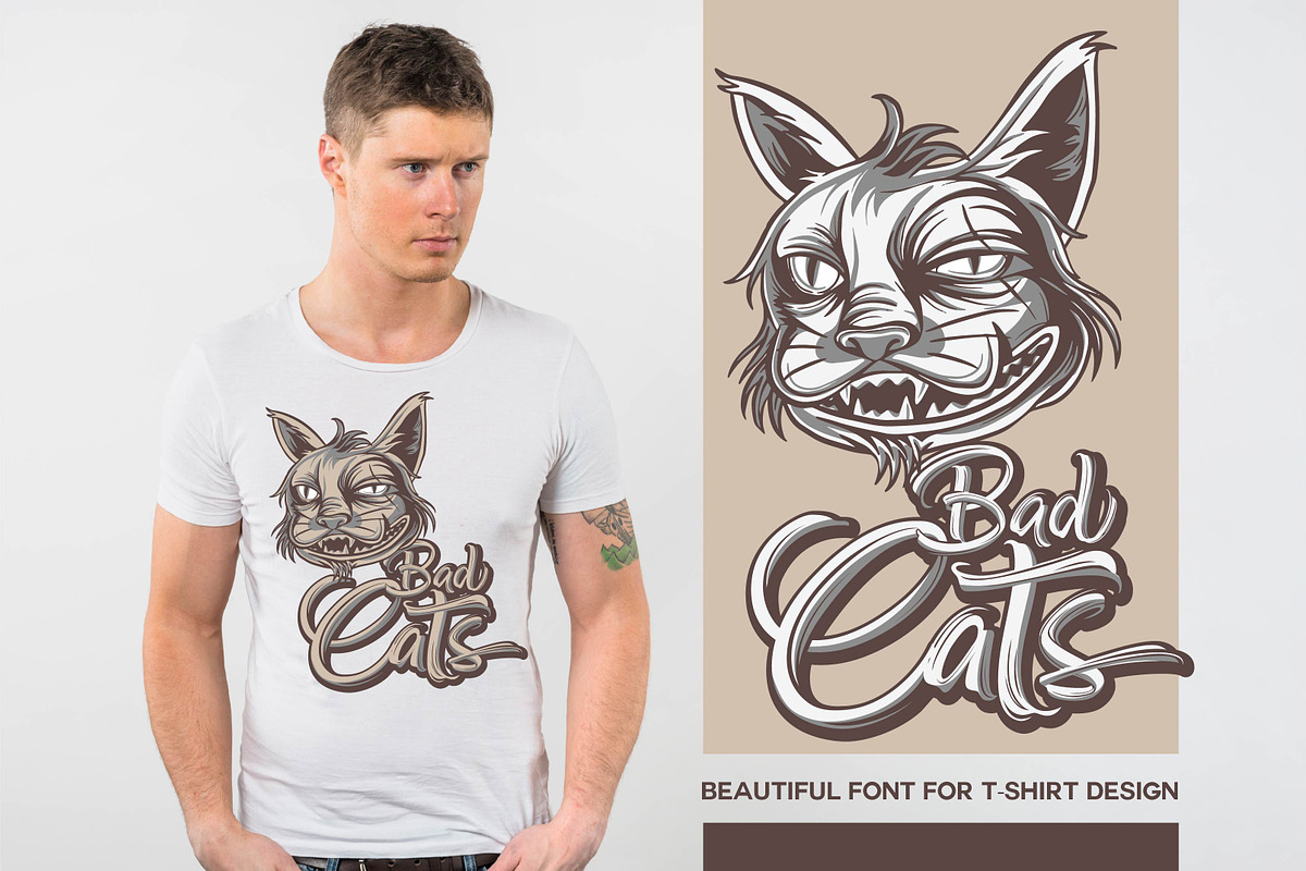 Badcats, a Font by Olexstudio (Photo 4 of 7)