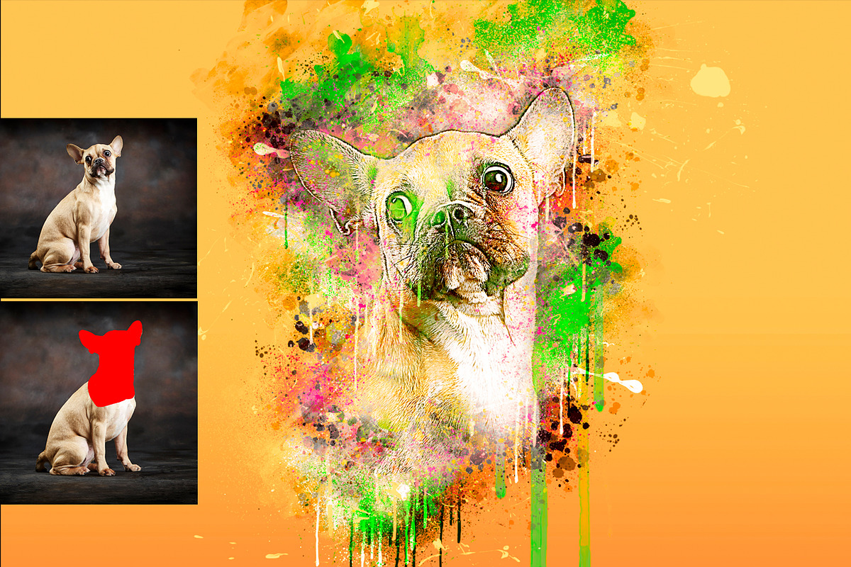 Abstract Painting Action 2, an Action Add-On by MRI STUDIO (Photo 7 of 10)
