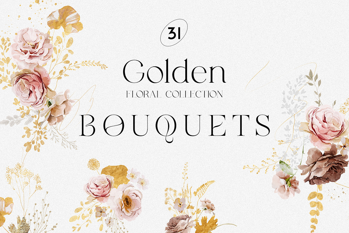 Golden -Blush & Dusty Rose, an Illustration by Isabelle Salem (Photo 2 of 13)