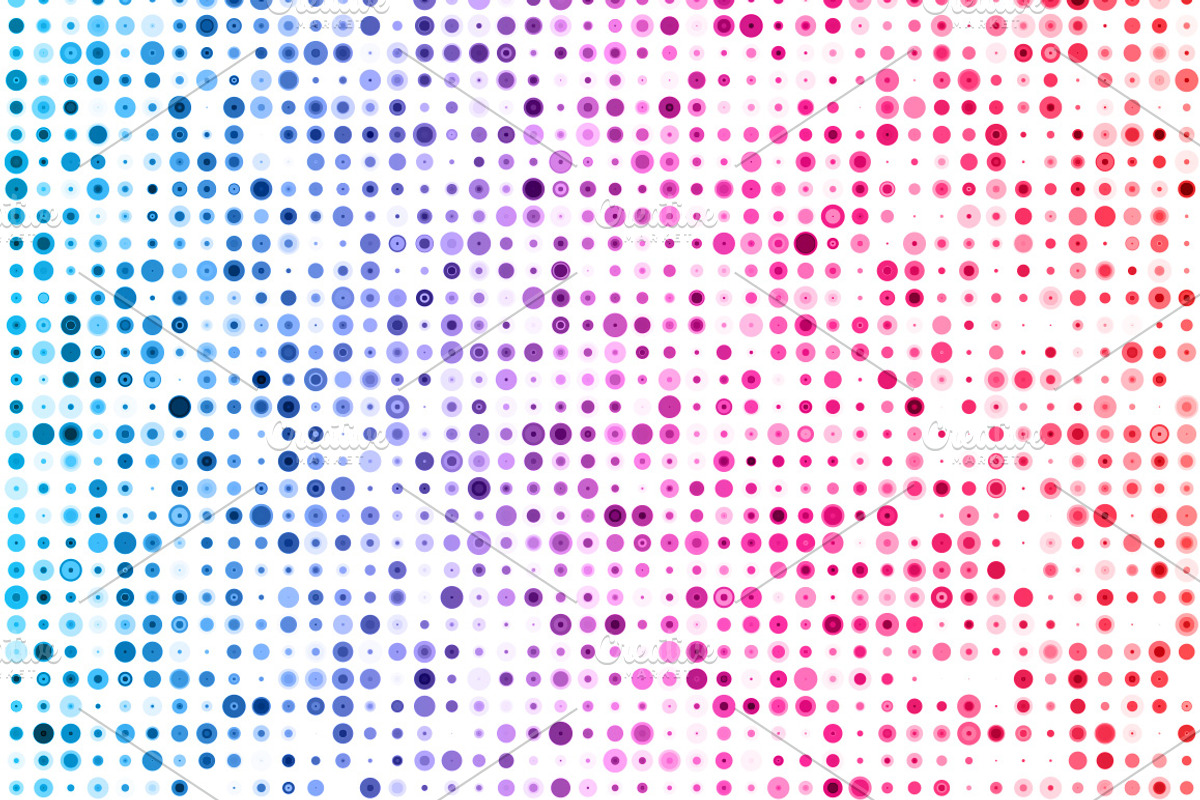 Vector Dots Pattern Backgrounds preview 5