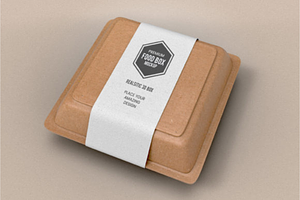 Fast Food Delivery Box Design, a Packaging Mockup by Akrinity Digital
