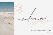 Modena Signature | Messy Script