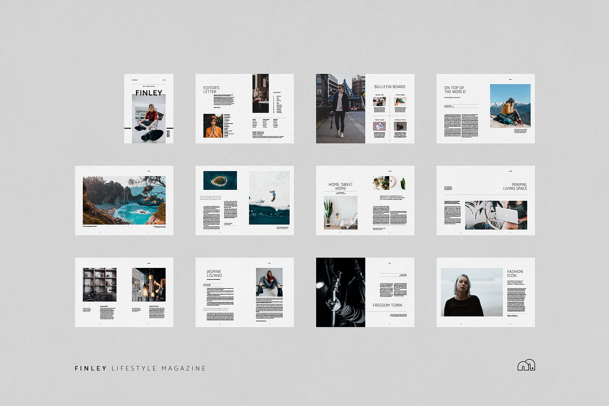 Finley Magazine, a Magazine Template by bilmaw creative (Photo 15 of 16)