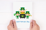 Happy Saint Patrick's Day Clipart, a Person Illustration by Noey smiley (Thumbnail 8 of 10)