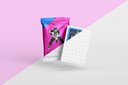Trading Cards Mockup v2 - 9 views, an Advertising Mockup by Illusiongraphic (Thumbnail 12 of 20)