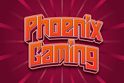 Phoenix Gaming - Futuristic Sans Fon, a Sans Serif Font by StringLabs (Thumbnail 1 of 10)