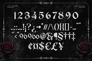 Varnyx - Romance Horror Font Family, a Blackletter Font by Inviline.co (Thumbnail 5 of 15)