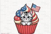 4Th Of July Clipart Bundle, a Texture Graphic by crative8112 (Thumbnail 6 of 8)