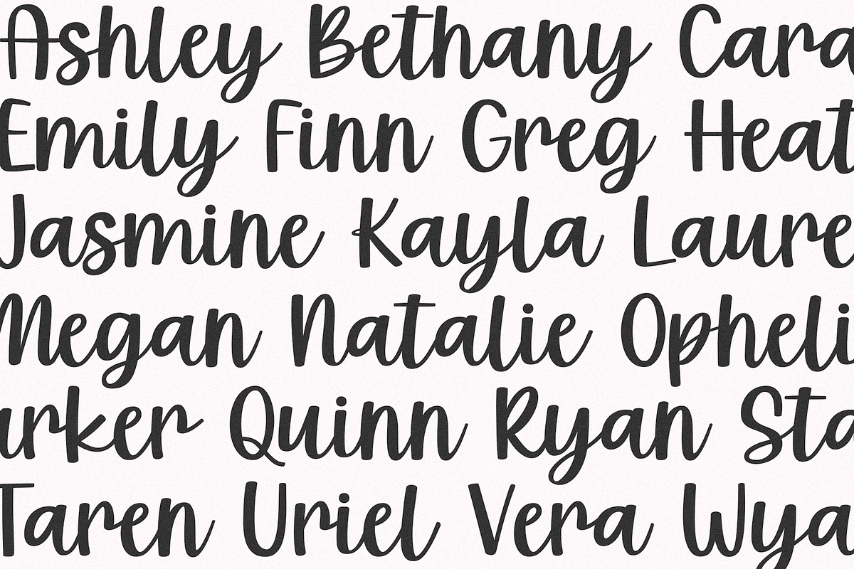 Spiced Cupcake | Modern Script Font, a Script Font by KA Designs (Photo 10 of 11)