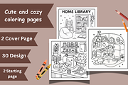 Kawaii Corners Coloring page –31 PNG, an Object Illustration by Smillyy Threads (Thumbnail 2 of 9)