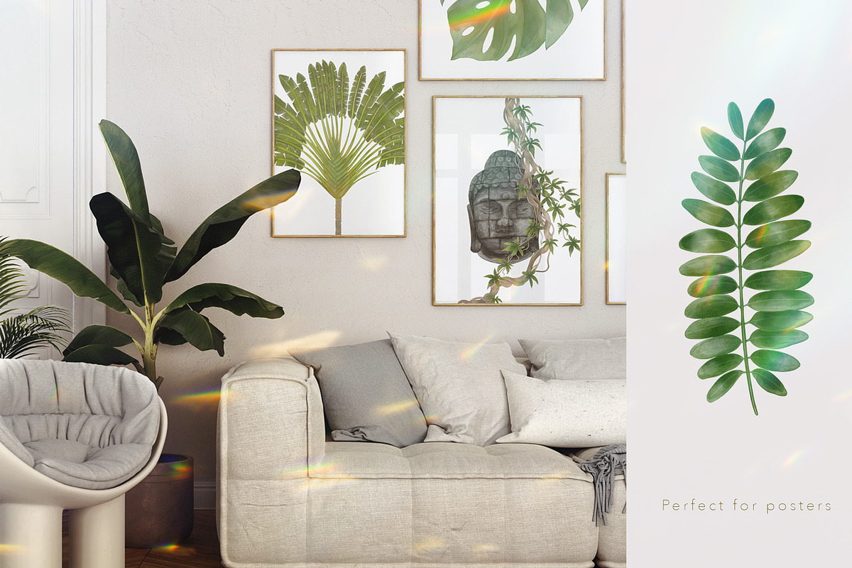 Jungle Book clipart and patterns, an Object Graphic by mila_leev (Photo 10 of 17)