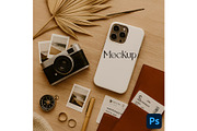 iPhone Tough Phone Case Mockup, an iPhone Mockup by UrbanMockupsStore (Thumbnail 1 of 5)