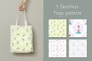 Huge yoga set in trendy style, a Healthcare Illustration by naum_studio (Thumbnail 3 of 6)