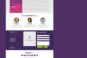 Classy Pan - Drupal 8 Landing Page